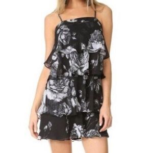 NWT Ali & Jay Tiered floral ruffled Mini Dress